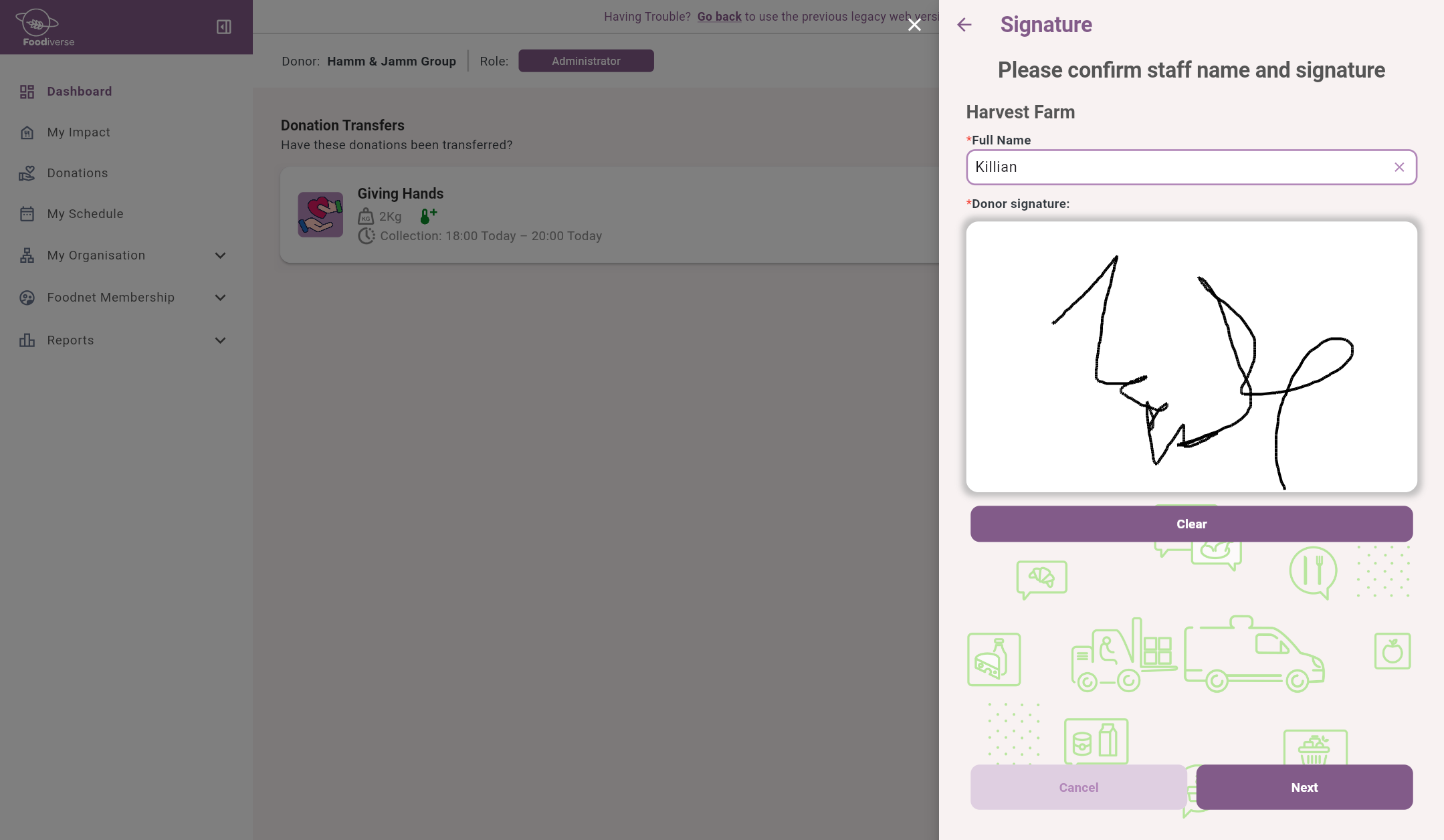 Setup eSign / eSignature